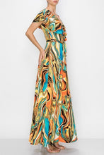Load image into Gallery viewer, WATERCOLORS MAXI DRESS

